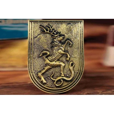 FANATTIK RESIDENT EVIL 4 SALAZAR FAMILY INSIGNIA MEDALLION METAL REPLICA