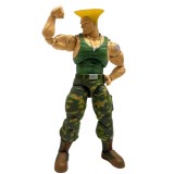 JADA TOYS ULTRA STREET FIGHTER II GUILE ACTION FIGURE