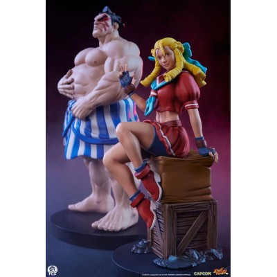 STREET FIGHTER KARIN AND E.HONDA STATUA FIGURE PCS PREMIUM COLLECTIBLES STUDIOS
