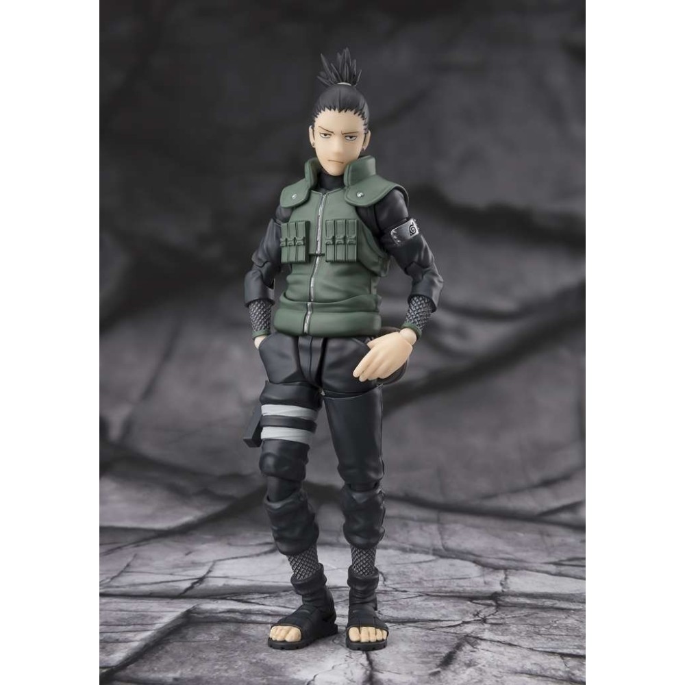 BANDAI NARUTO SHIKAMARU NARA BRILLIANT STRATEGIST S.H. FIGUARTS ACTION FIGURE