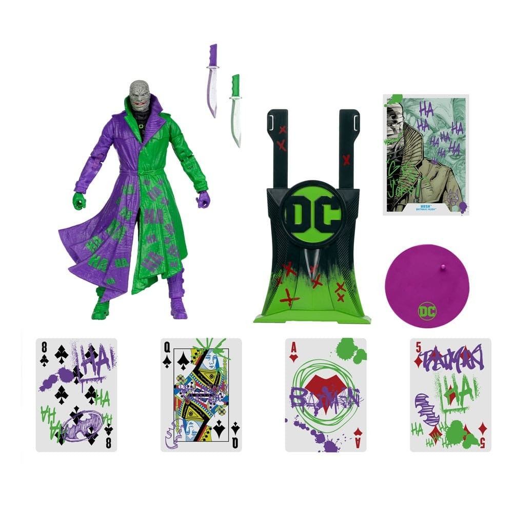 DC MULTIVERSE HUSH JOKERIZED GOLD LABEL ACTION FIGURE MC FARLANE