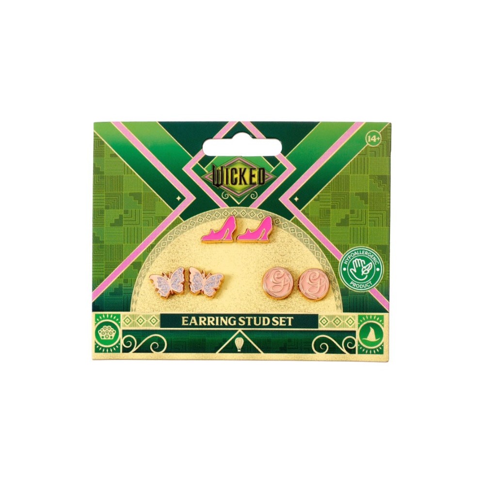 CARAT WICKED GLINDA EARRINGS STUD SET