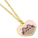 PUSHEEN THE CAT CUORE COLLANA CARAT