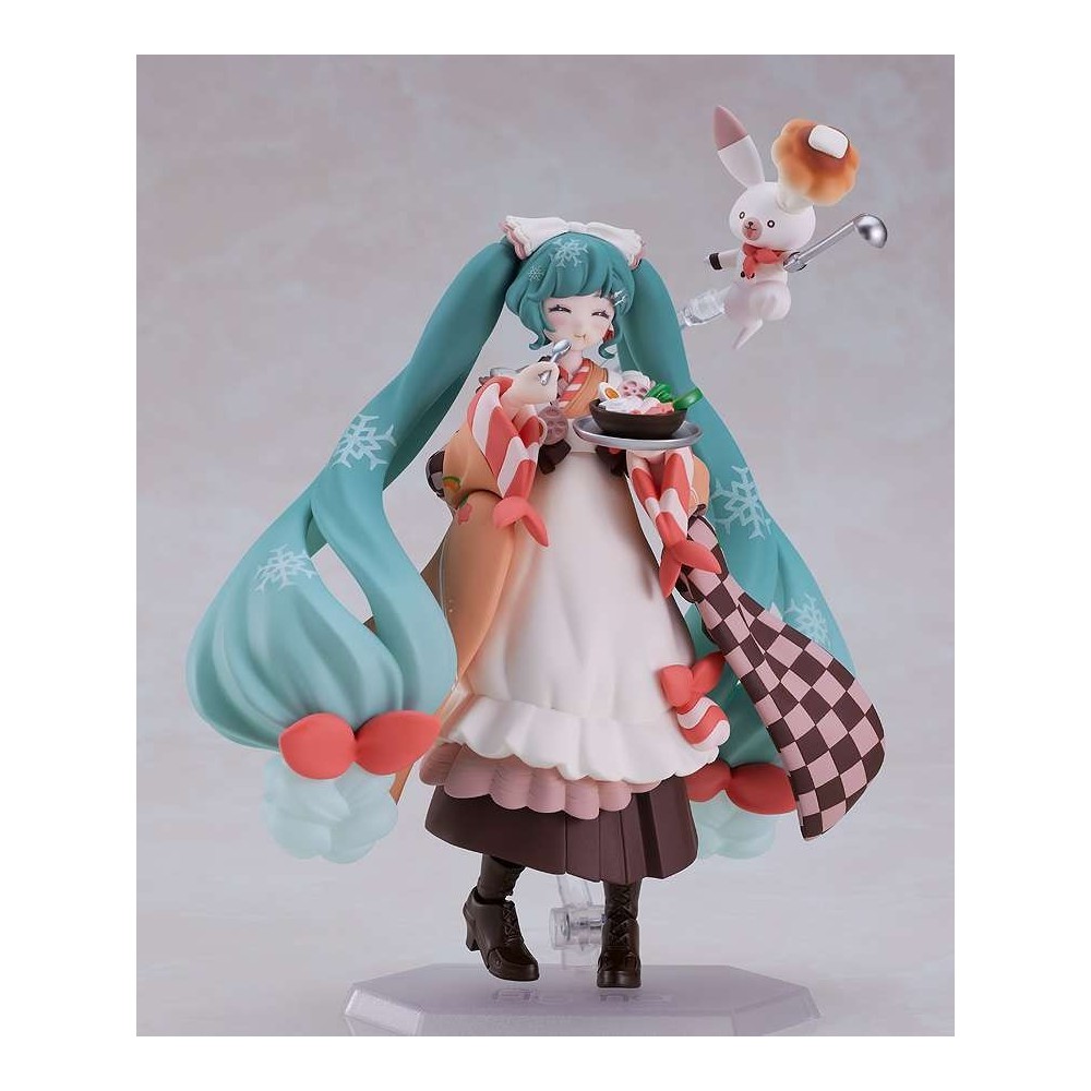 GOOD SMILE COMPANY HATSUNE MIKU SNOW MIKU INTER DELICACY VERSION FIGMA ACTION FIGURE