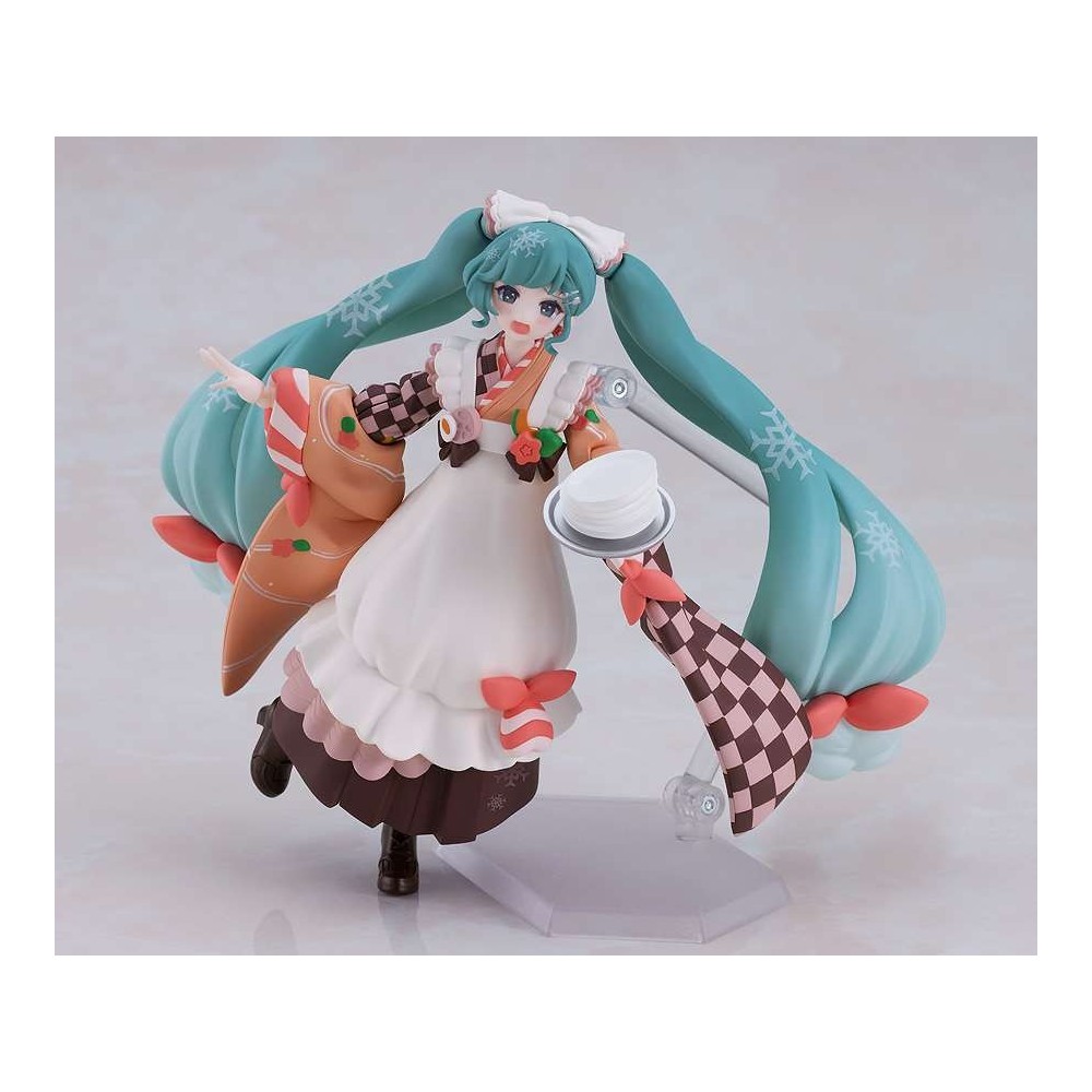 GOOD SMILE COMPANY HATSUNE MIKU SNOW MIKU INTER DELICACY VERSION FIGMA ACTION FIGURE
