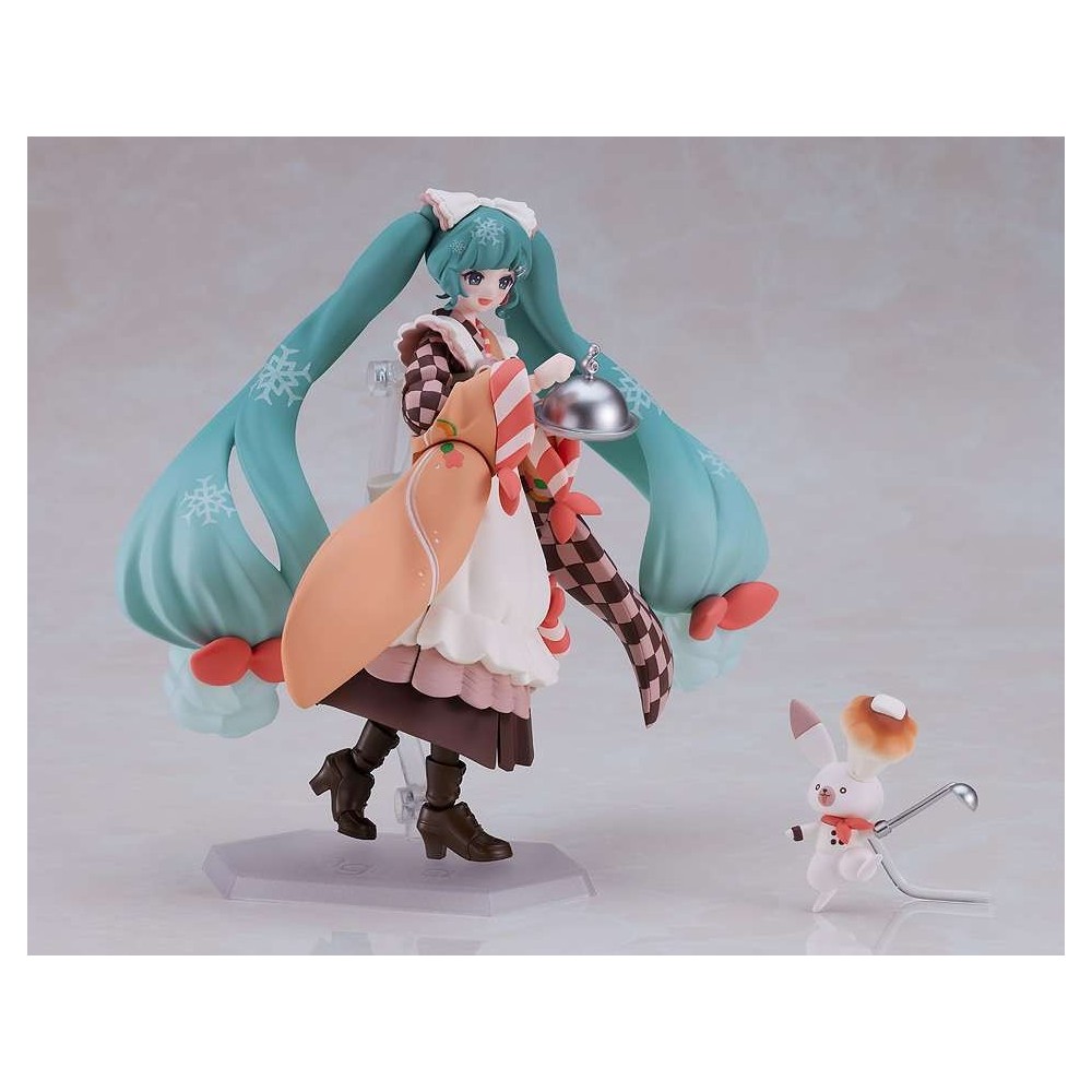 GOOD SMILE COMPANY HATSUNE MIKU SNOW MIKU INTER DELICACY VERSION FIGMA ACTION FIGURE