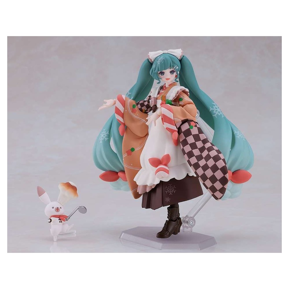 GOOD SMILE COMPANY HATSUNE MIKU SNOW MIKU INTER DELICACY VERSION FIGMA ACTION FIGURE