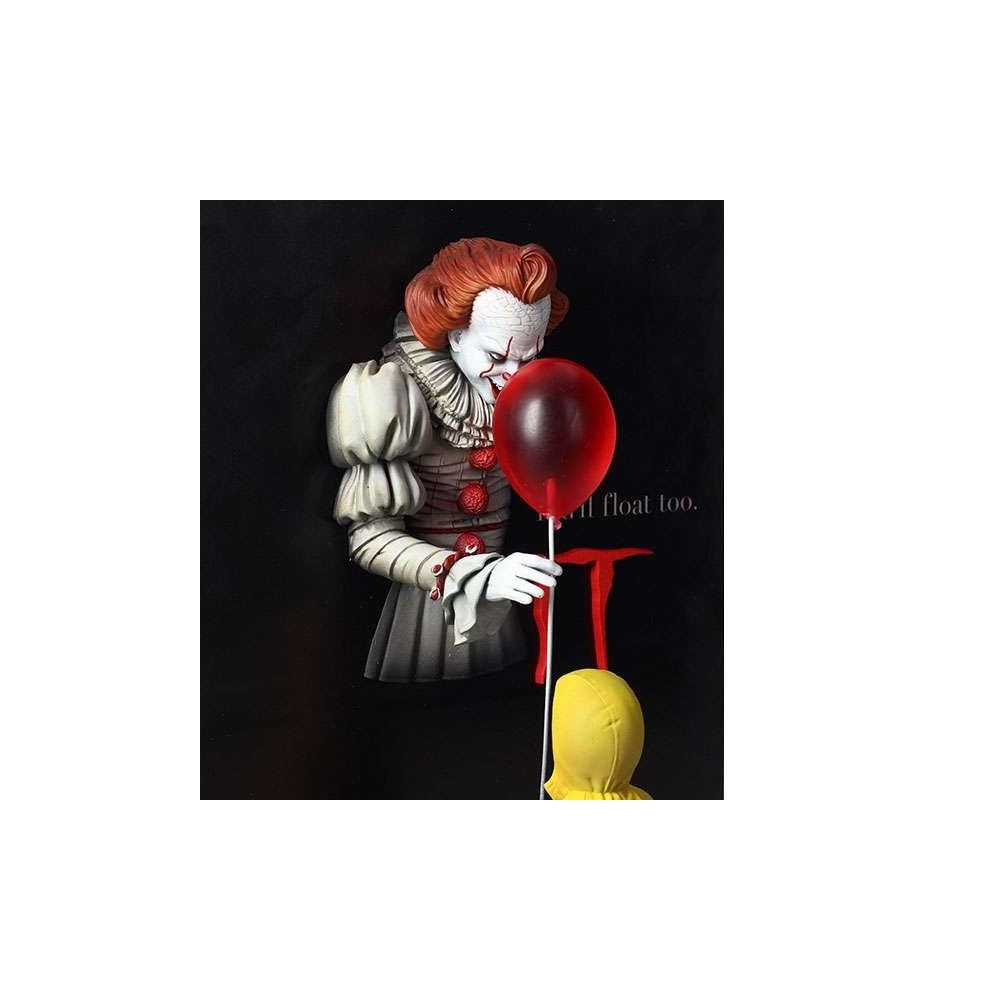 SD TOYS IT PENNYWISE AND GEORGIE 3D POSTER FIGURE STATUE