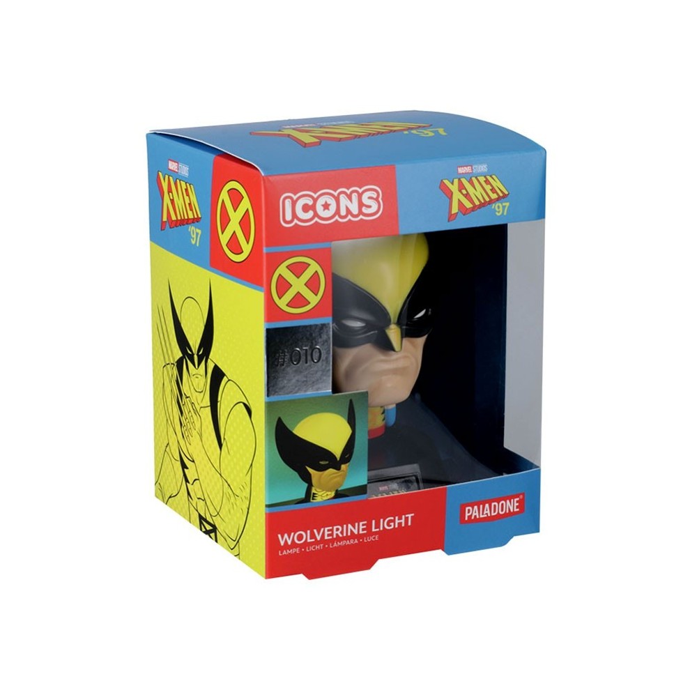 PALADONE PRODUCTS MARVEL STUDIOS X-MEN '97 WOLVERINE LIGHT ICONS FIGURE