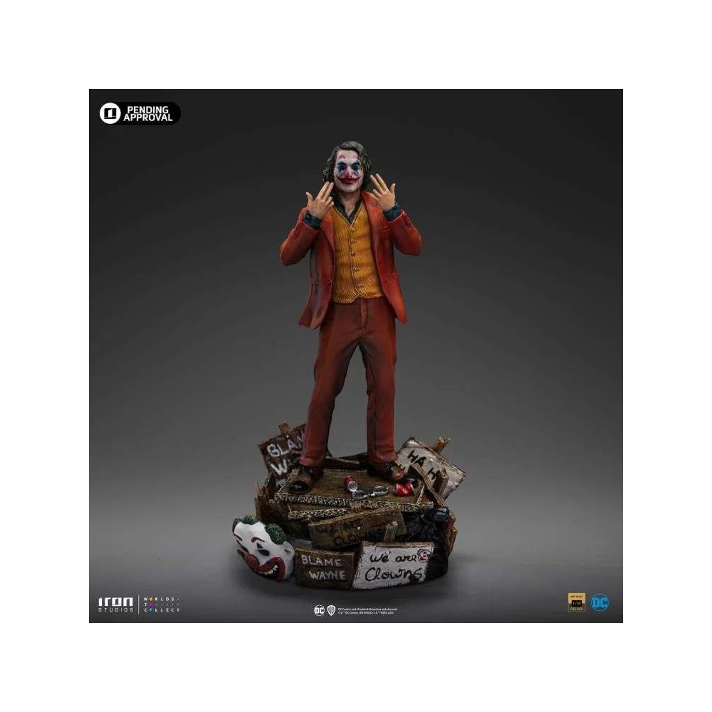 IRON STUDIOS JOKER ARTHUR FLECK ART SCALE 1/10 STATUE FIGURE