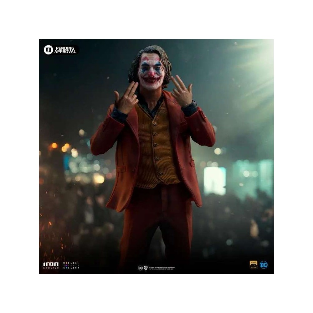 IRON STUDIOS JOKER ARTHUR FLECK ART SCALE 1/10 STATUE FIGURE