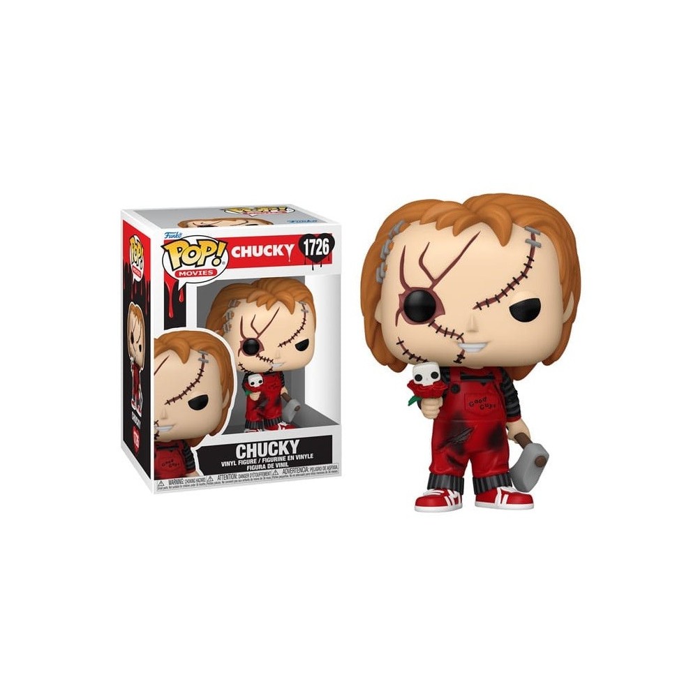FUNKO FUNKO POP! CHUCKY VALENTINE BOBBLE HEAD