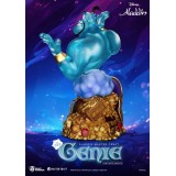 DISNEY ALADDIN GENIE MASTER CRAFT STATUA RESINA FIGURE BEAST KINGDOM