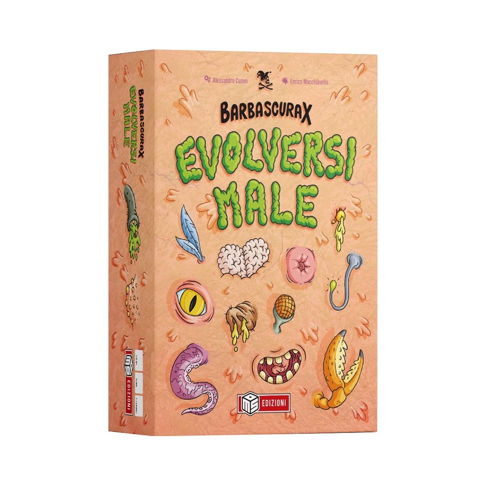 MS EDIZIONI BARBASCURA X EVOLVERSI MALE - ITALIAN BOARDGAME