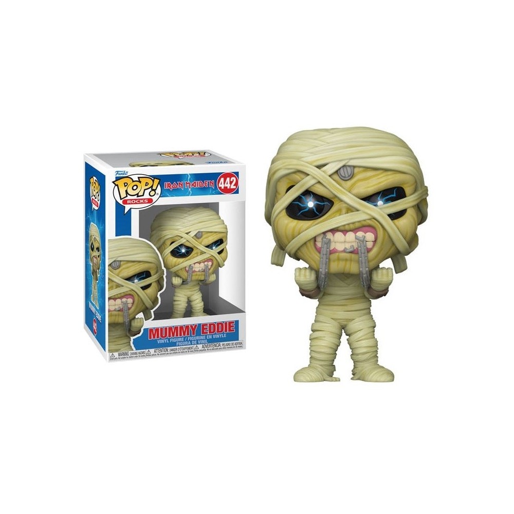FUNKO FUNKO POP! IRON MAIDEN MUMMY EDDIE BOBBLE HEAD