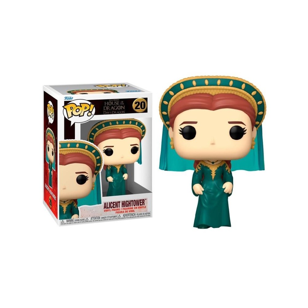 FUNKO POP! HOUSE OF THE DRAGON ALICENT HIGHTOWER BOBBLE HEAD KNOCKER FIGURE FUNKO