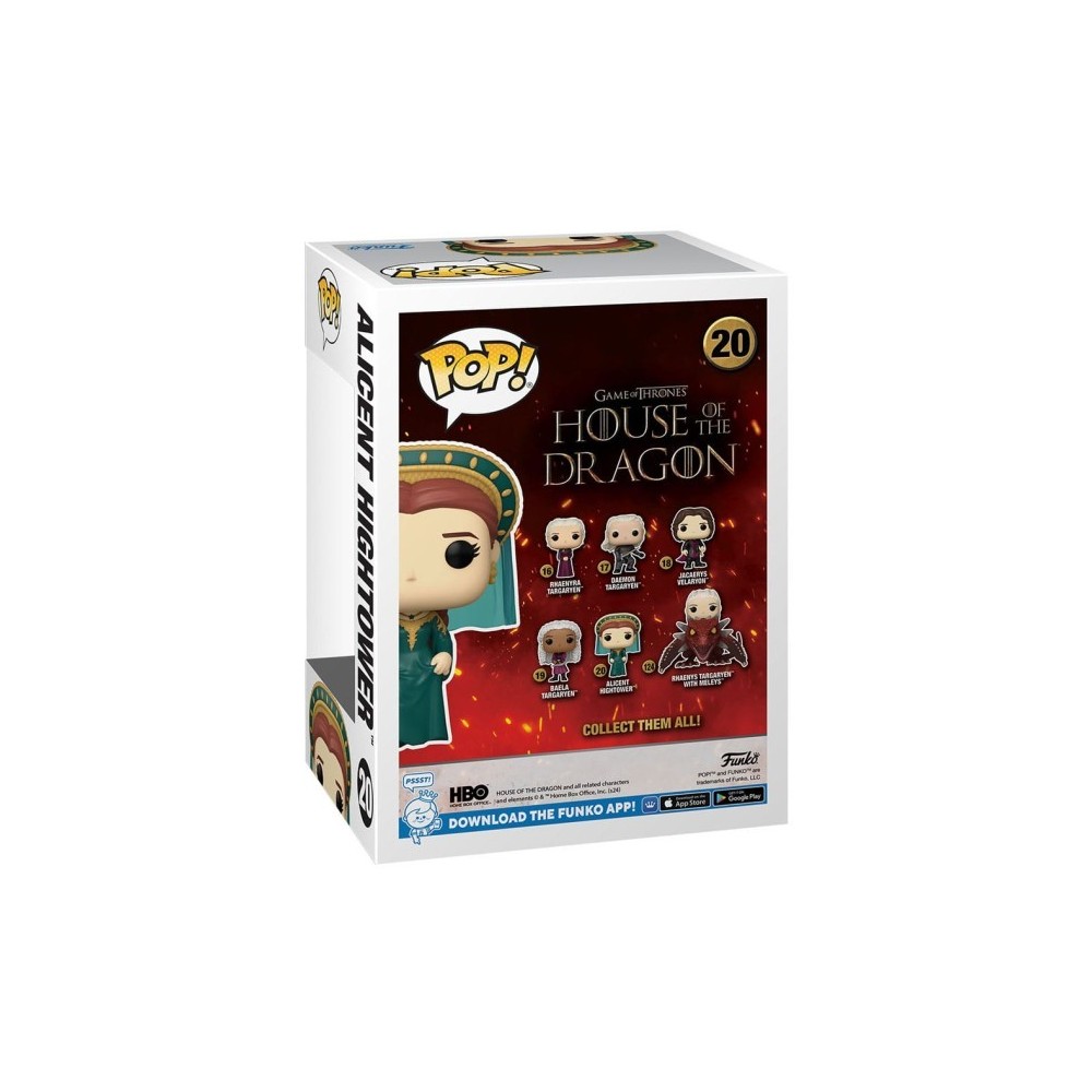 FUNKO POP! HOUSE OF THE DRAGON ALICENT HIGHTOWER BOBBLE HEAD KNOCKER FIGURE FUNKO