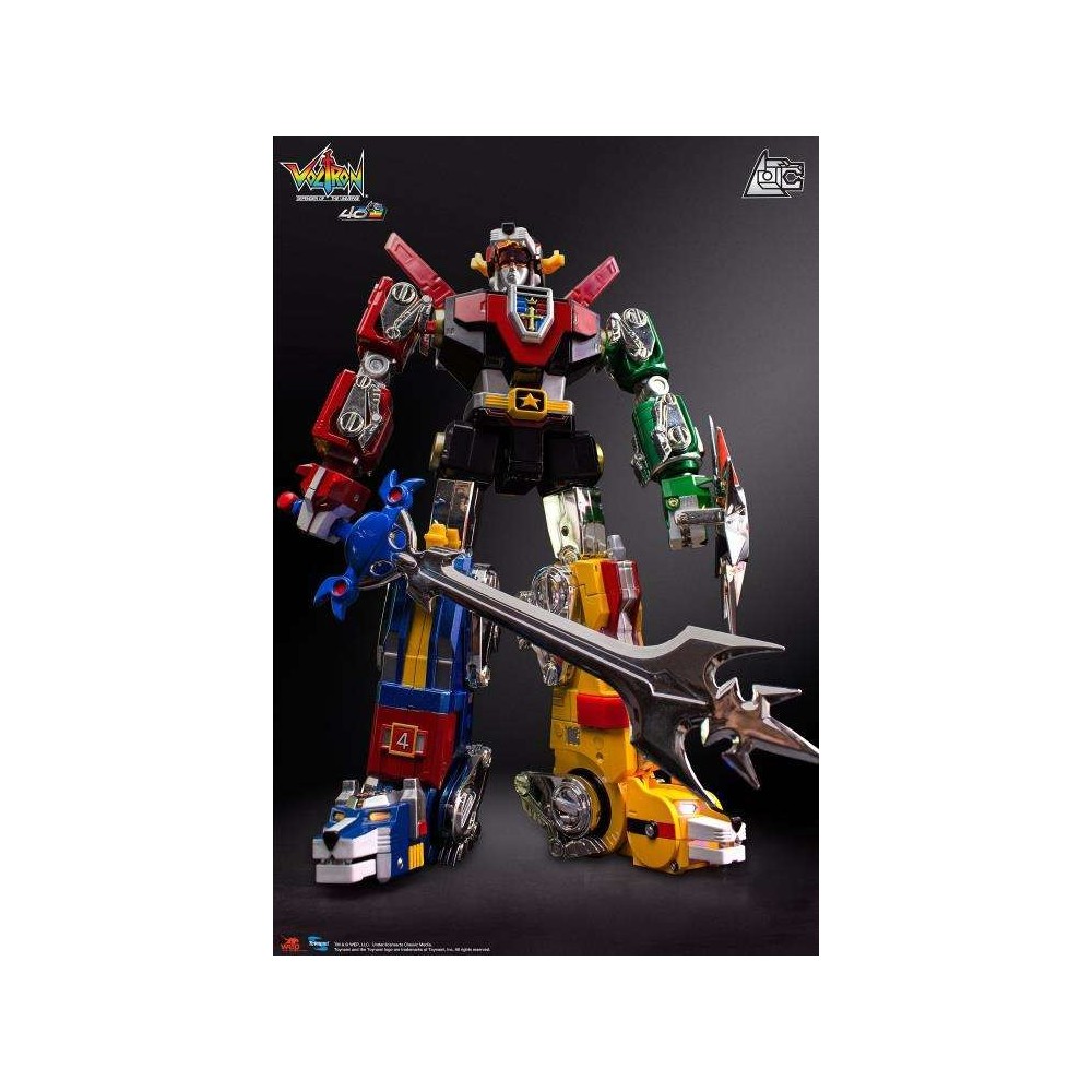 TOYNAMI VOLTRON 40TH ANNIVERSARY COLLECTOR SET 28CM ACTION FIGURE