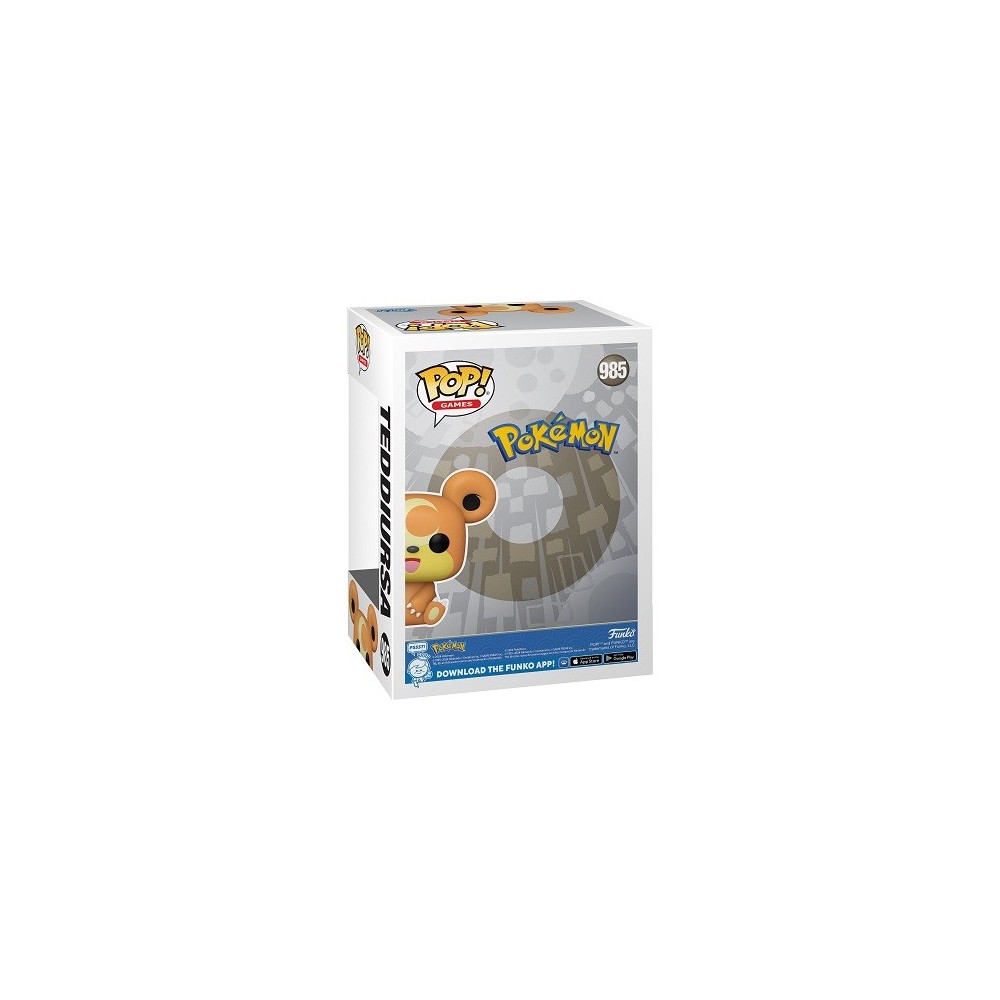 FUNKO FUNKO POP! POKEMON TEDDIURSA BOBBLE HEAD KNOCKER FIGURE