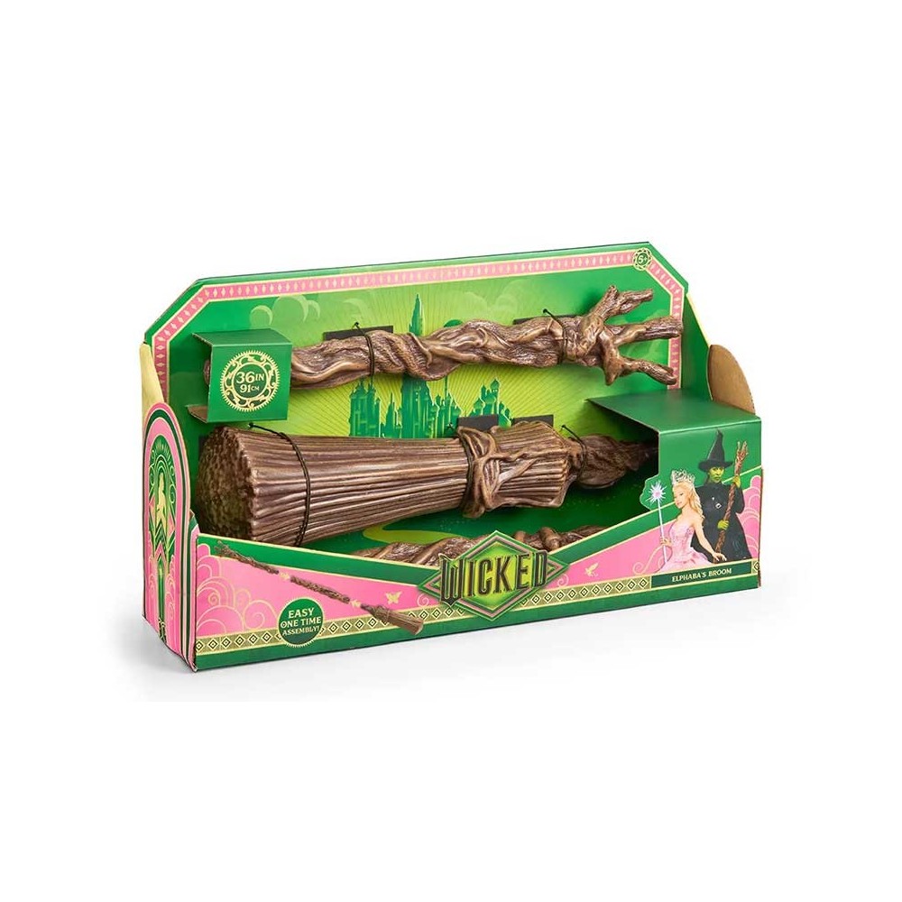 WICKED ELPHABA SCOPA 92CM REPLICA NOBLE COLLECTIONS