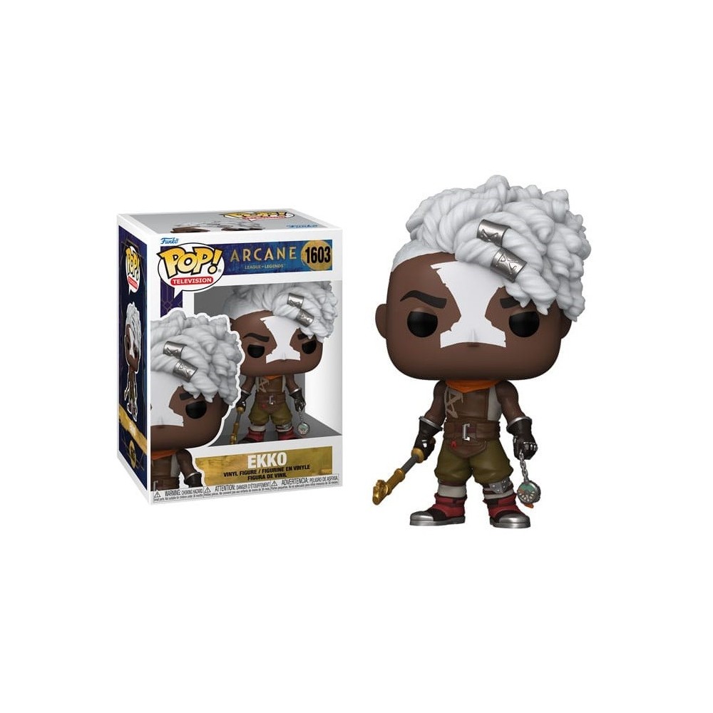 FUNKO FUNKO POP! ARCANE LEAGUE OF LEGENDS EKKO BOBBLE HEAD