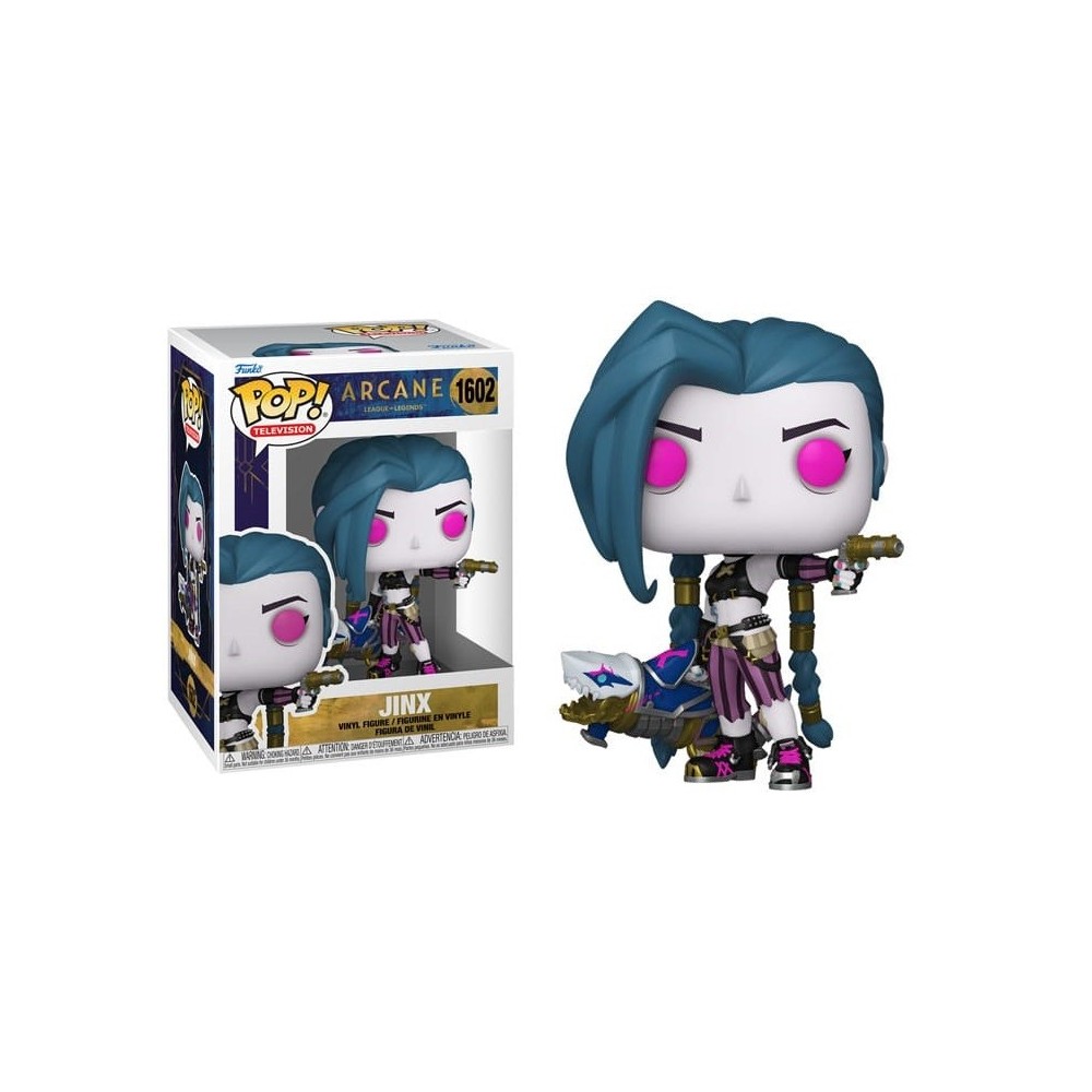 FUNKO FUNKO POP! ARCANE LEAGUE OF LEGENDS JINX BOBBLE HEAD