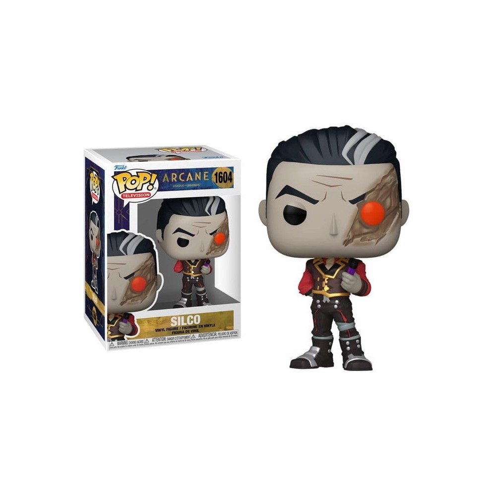 FUNKO POP! ARCANE LEAGUE OF LEGENDS SILCO BOBBLE HEAD FIGURE FUNKO