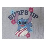T SHIRT LADY LILO AND STITCH SURFS UP STITCH