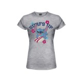 T SHIRT LADY LILO AND STITCH SURFS UP STITCH