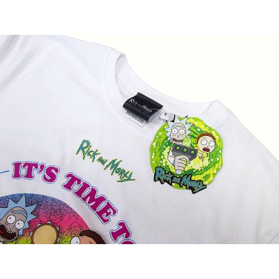 T SHIRT RICK AND MORTY IT'S TIME TO GET SCHWIFTY