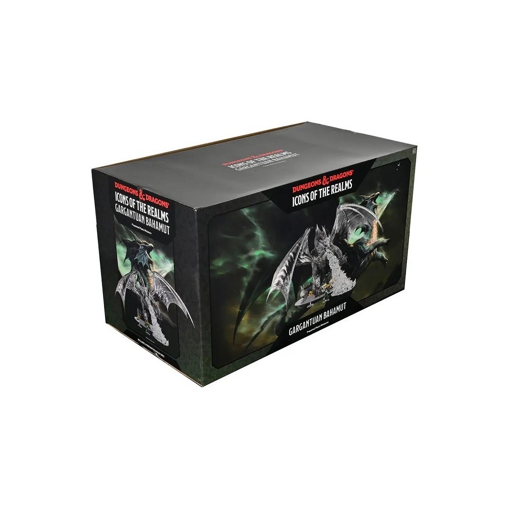 DUNGEONS AND DRAGONS ICONS OF THE REALMS GARGANTUAN BAHAMUT FIGURE WIZKIDS