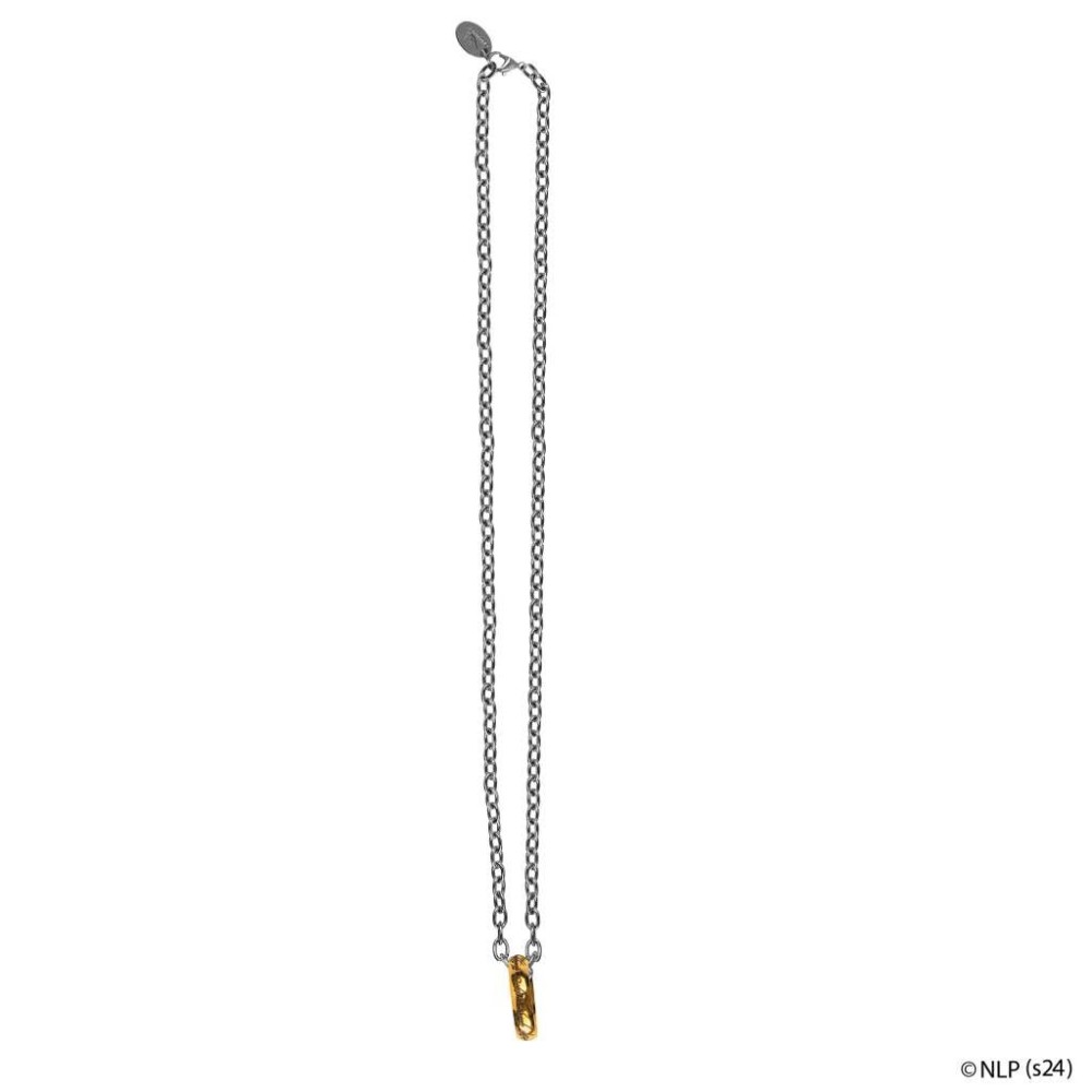 IL SIGNORE DEGLI ANELLI THE ONE RING NECKLACE COLLANA REPLICA CINEREPLICAS