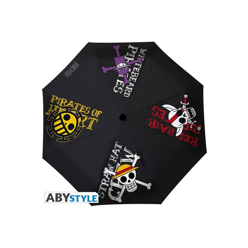 ONE PIECE CREWS LOGOS OMBRELLO AUTOMATICO ABYSTYLE