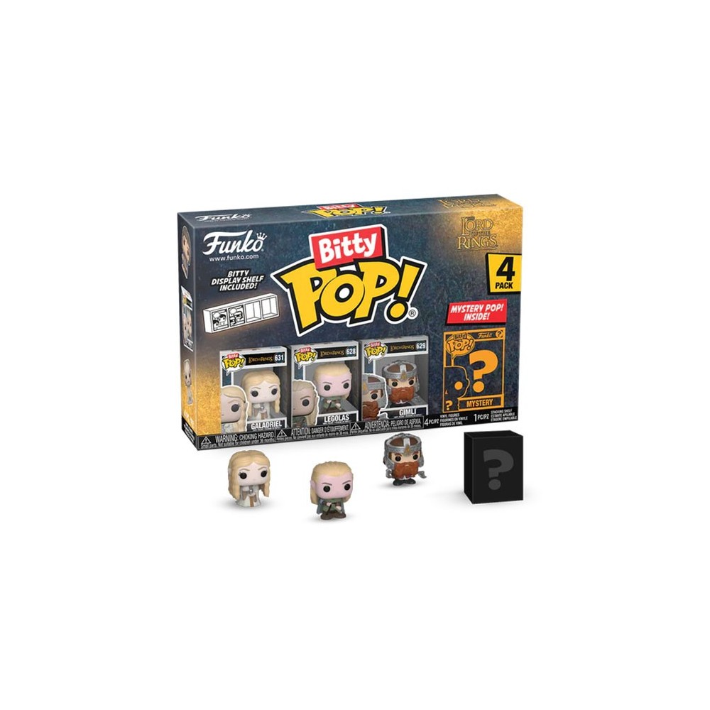 FUNKO FUNKO BITTY POP! THE LORD OF THE RINGS 4 PACK GALADRIEL VINYL MINI FIGURE