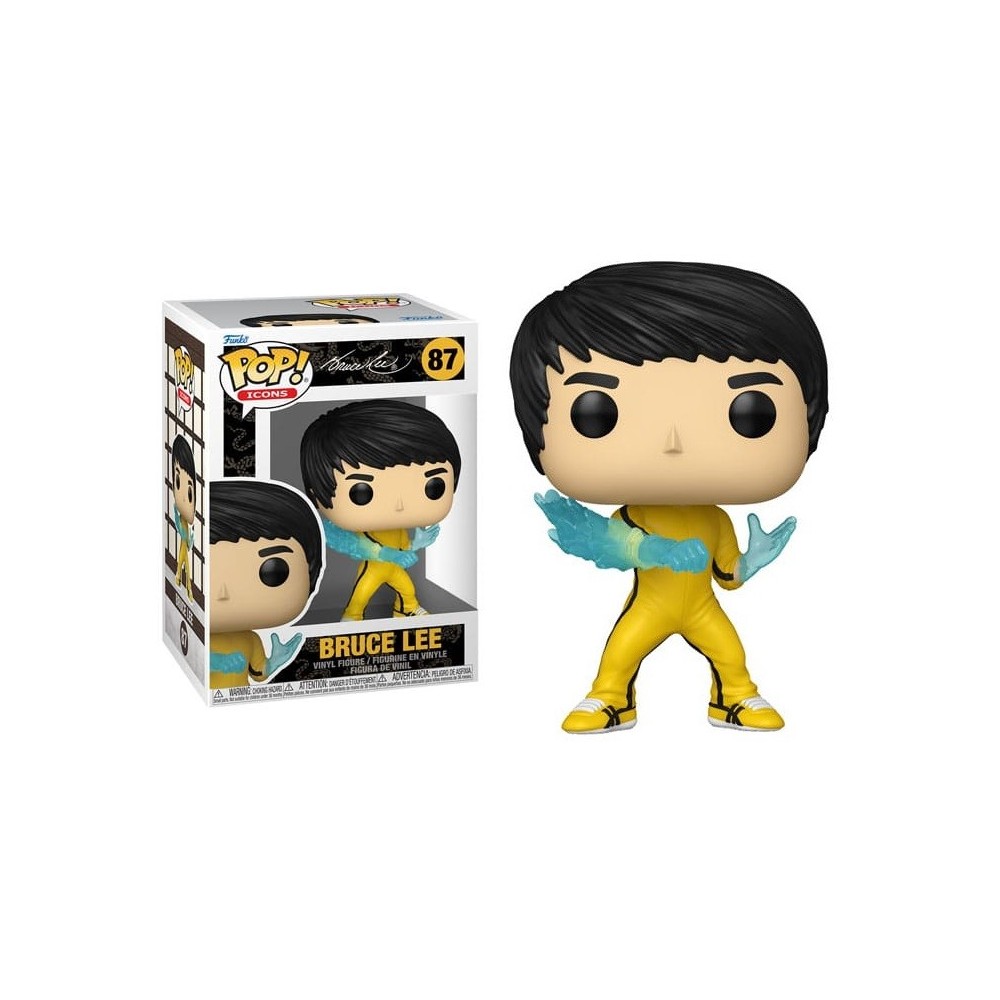 FUNKO FUNKO POP! ICONS BRUCE LEE BOBBLE HEAD FIGURE