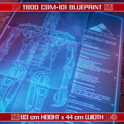 DOCTOR COLLECTOR TERMINATOR THE CONNOR FILES KIT GIFT BOX REPLICA