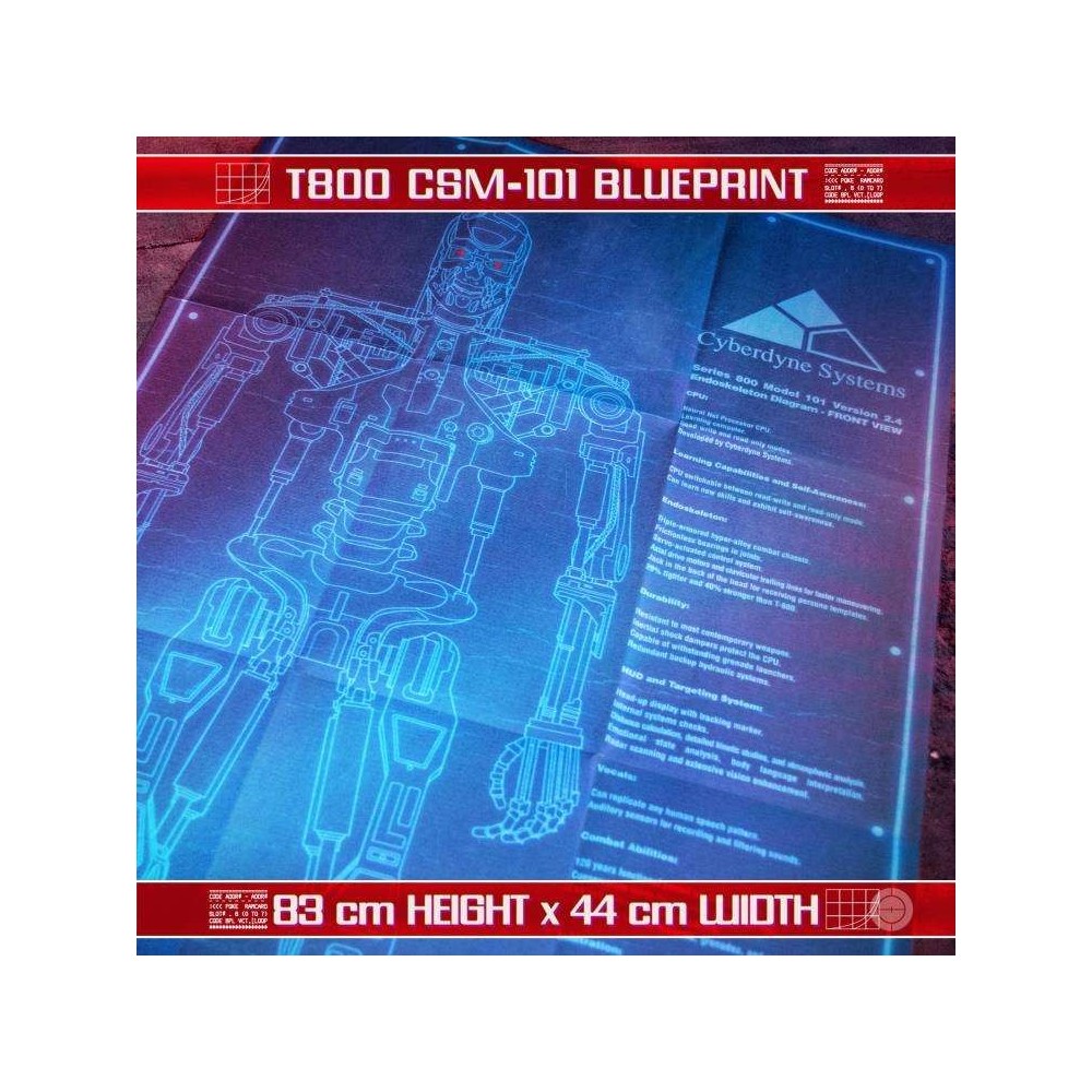 DOCTOR COLLECTOR TERMINATOR THE CONNOR FILES KIT GIFT BOX REPLICA