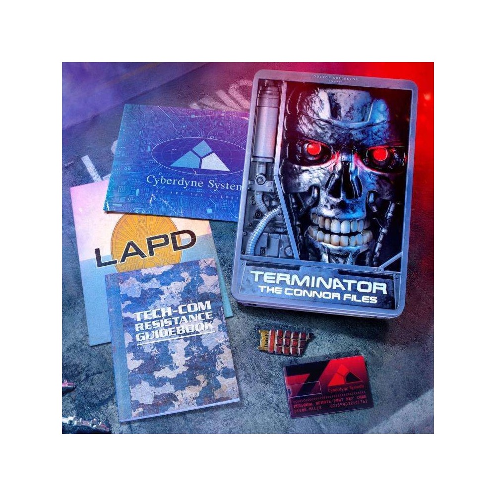 TERMINATOR THE CONNOR FILES KIT GIFT BOX DOCTOR COLLECTOR