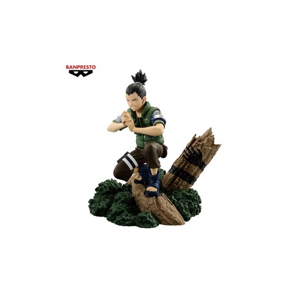 BANPRESTO NARUTO MEMORABLE SAGA NARA SHIKAMARU STATUE FIGURE