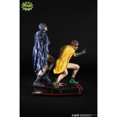 DC COMICS BATMAN AND ROBIN 1966 STATUA FIGURE DIORAMA PURE ARTS