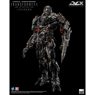 TRANSFORMERS AGE OF EXTINCTION DLX LOCKDOWN ACTION FIGURE THREEZERO