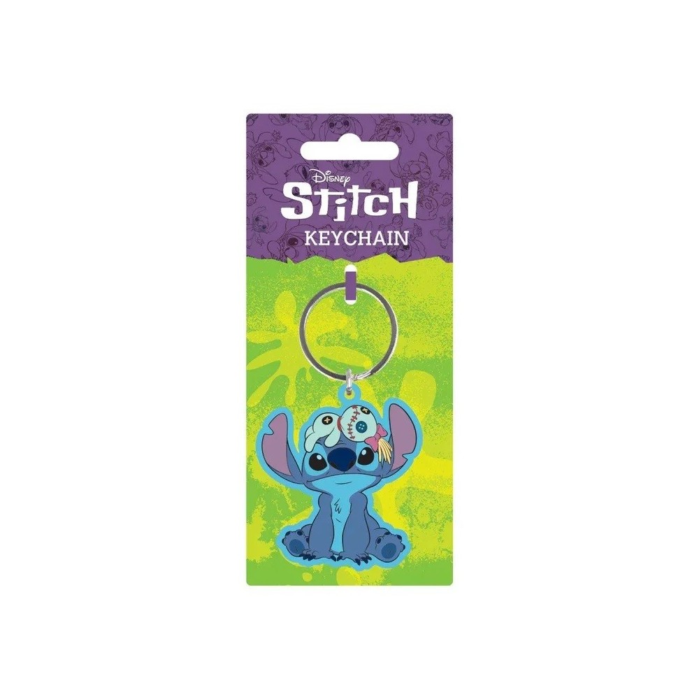 PYRAMID INTERNATIONAL DISNEY STITCH AND SCRUMP KEYCHAIN