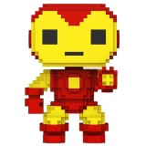 FUNKO FUNKO POP! 8-bit MARVEL IRON MAN BOBBLE HEAD KNOCKER FIGURE