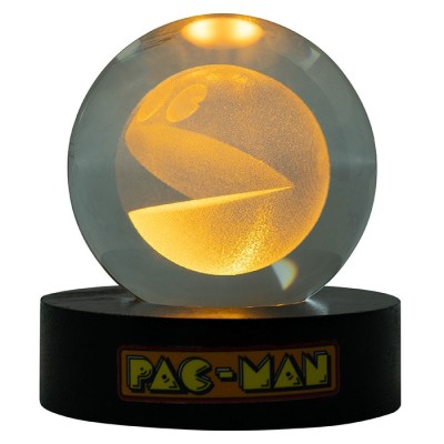 PAC-MAN CRYSTAL BALL LIGHT LAMPADA FIZZ CREATIONS