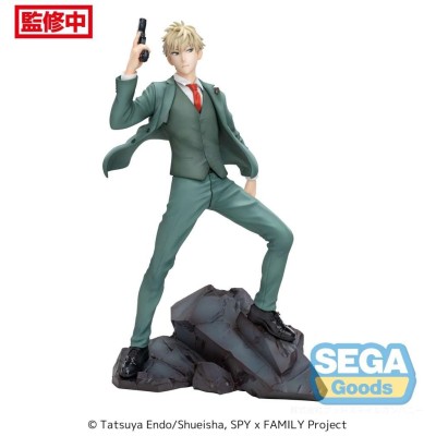 SEGA GOODS SPY X FAMILY LUMINASTA LOID FORGER TWILIGHT MISSION EXTENDED STATUE FIGURE