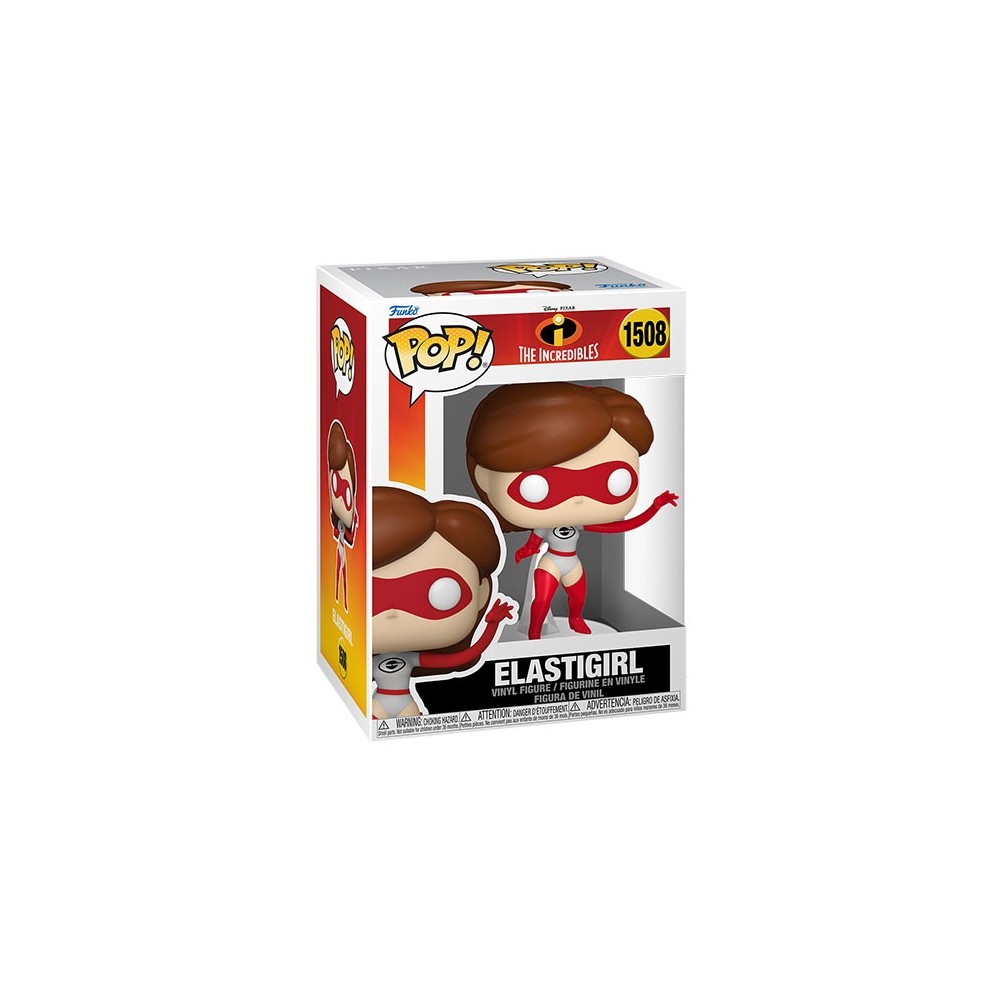 FUNKO POP! THE INCREDIBLES 20TH ANN. ELASTIGIRL BOBBLE HEAD KNOCKER FIGURE FUNKO