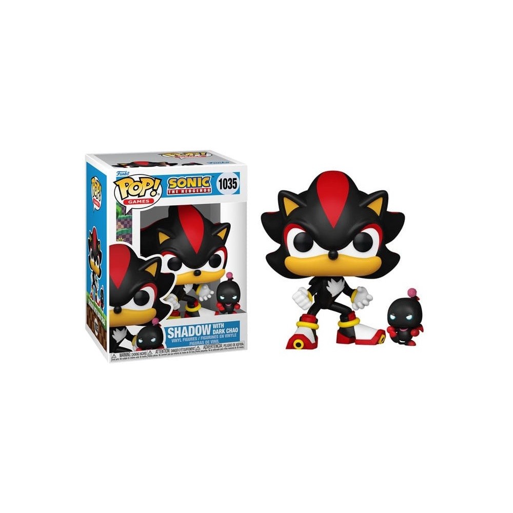 FUNKO POP! SONIC THE HEDGEHOG SHADOW WITH DARK CHAO BOBBLE HEAD FIGURE FUNKO
