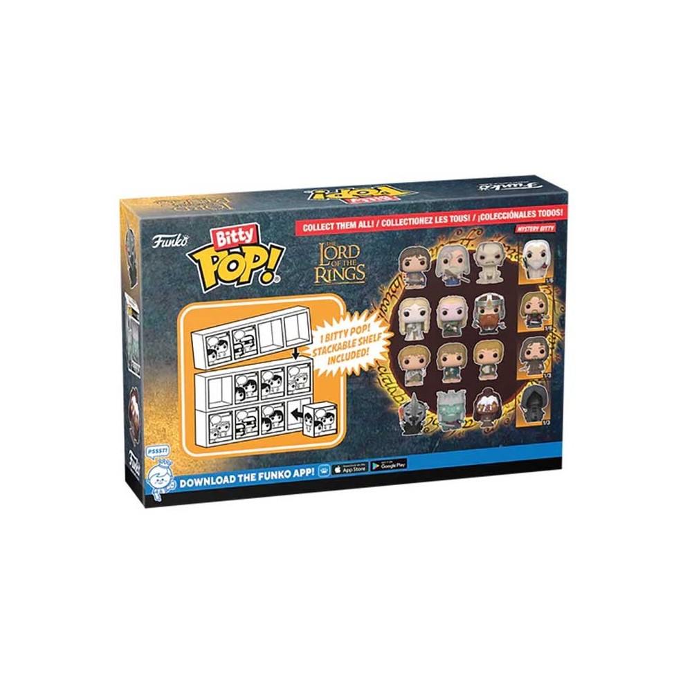 FUNKO FUNKO BITTY POP! THE LORD OF THE RINGS 4 PACK FRODO VINYL MINI FIGURE
