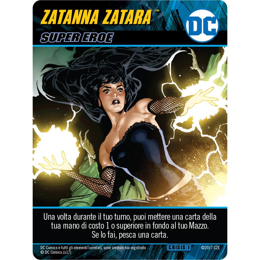 DC COMICS DECK-BUILDING GAME - CRISIS SET ESPANSIONE 1 ITALIANO