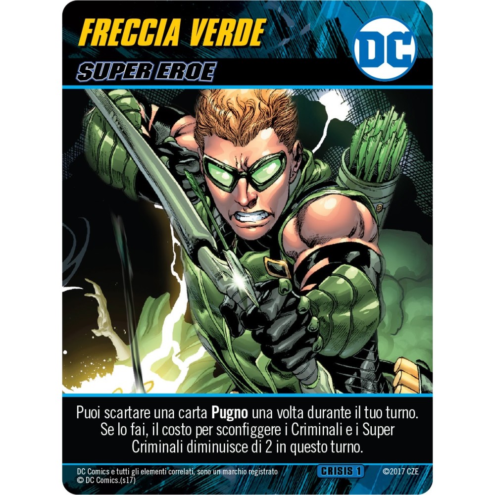 DC COMICS DECK-BUILDING GAME - CRISIS SET ESPANSIONE 1 ITALIANO
